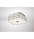 Square Flush Ceiling 18W 1050lm LED 4000K Polished Chrome, Crystal - 2
