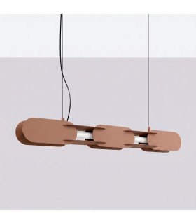 Chain 91cm LED Bar Pendant Ceiling Light Mocca 4000K-2
