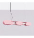 Chain 91cm LED Bar Pendant Ceiling Light Pink 4000K-2