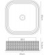 Square Flush Ceiling 30W 1450lm LED 4000K Polished Chrome, Crystal - 3