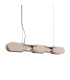 Chain 91cm LED Bar Pendant Ceiling Light Taupe 4000K-1
