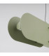 Chain 91cm LED Bar Pendant Ceiling Light Olive Green 4000K-5