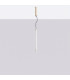 Trang LED 50cm Slim Pendant Ceiling Light Beige 3000K-3