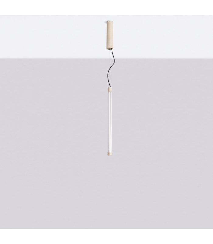 Trang LED 50cm Slim Pendant Ceiling Light Beige 3000K-3