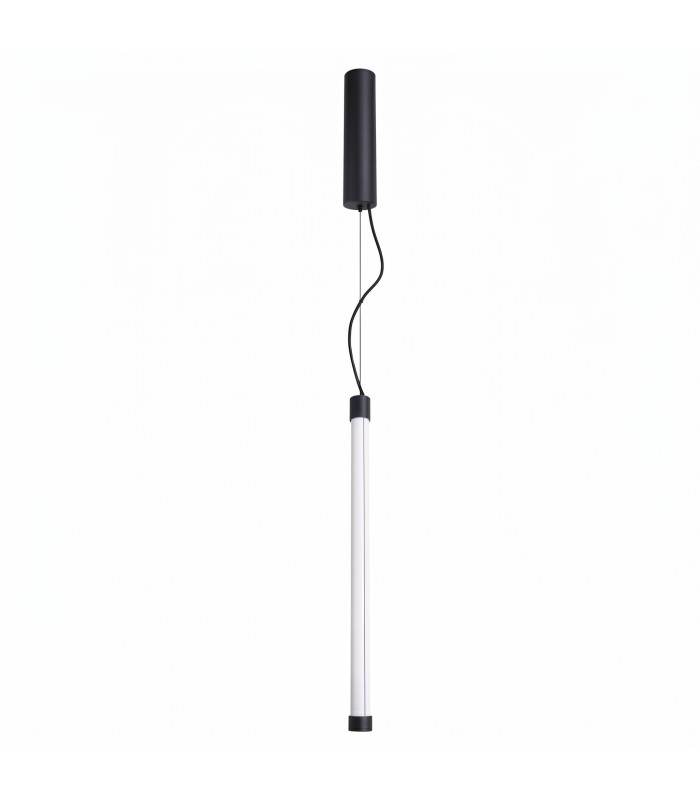 Trang LED 50cm Slim Pendant Ceiling Light Black 3000K-1