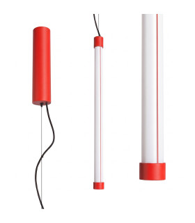 Trang LED 50cm Slim Pendant Ceiling Light Red 3000K-2