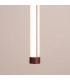 Trang LED 50cm Slim Pendant Ceiling Light Burgundy 3000K-5