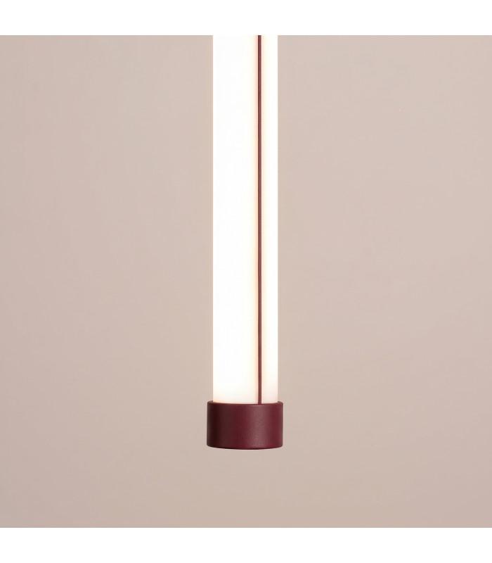 Trang LED 50cm Slim Pendant Ceiling Light Burgundy 3000K-5