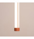 Trang LED 50cm Slim Pendant Ceiling Light Red Ochre 3000K-5