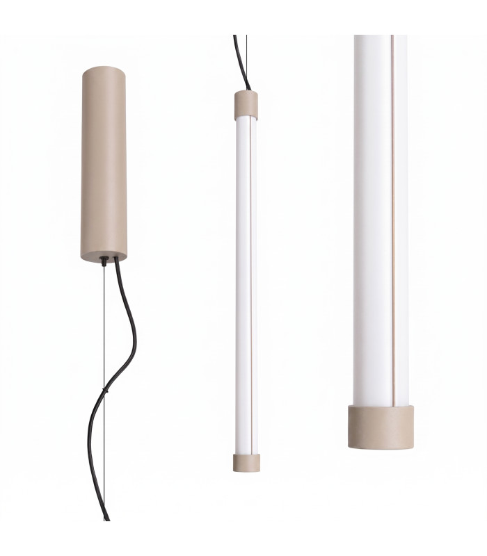 Trang LED 50cm Slim Pendant Ceiling Light Taupe 3000K-2