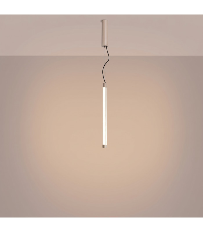 Trang LED 50cm Slim Pendant Ceiling Light Taupe 3000K-4
