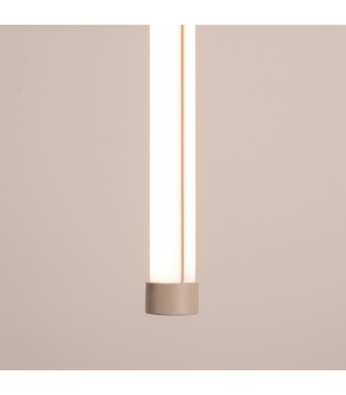 Trang LED 50cm Slim Pendant Ceiling Light Taupe 3000K-5