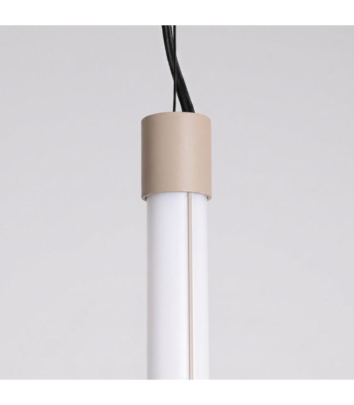 Trang LED 50cm Slim Pendant Ceiling Light Taupe 3000K-6