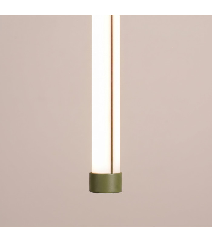 Trang LED 50cm Slim Pendant Ceiling Light Olive Green 3000K-5