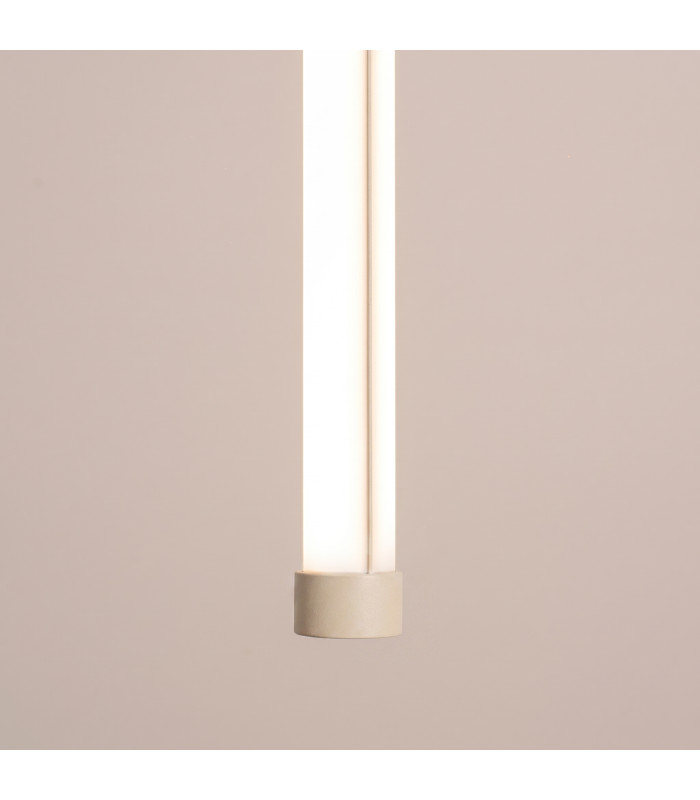 Trang LED 75cm Slim Pendant Ceiling Light Beige 3000K-5