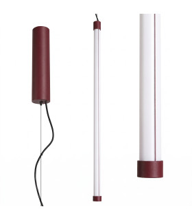 Trang LED 75cm Slim Pendant Ceiling Light Burgundy 3000K-2