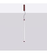 Trang LED 75cm Slim Pendant Ceiling Light Burgundy 3000K-3