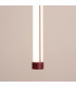 Trang LED 75cm Slim Pendant Ceiling Light Burgundy 3000K-5