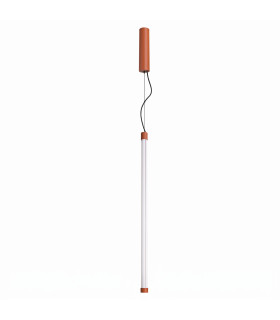 Trang LED 75cm Slim Pendant Ceiling Light Red Ochre 3000K-1