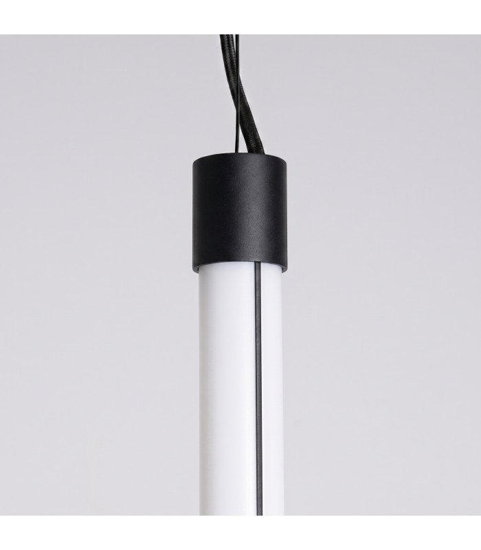 Trang LED 75cm Slim Pendant Ceiling Light Black 3000K-6