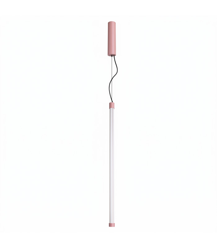 Trang LED 75cm Slim Pendant Ceiling Light Pink 3000K-1