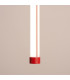 Trang LED 75cm Slim Pendant Ceiling Light Red 3000K-5