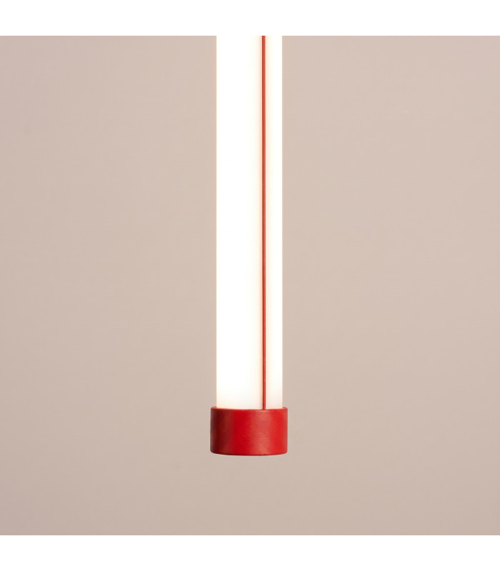 Trang LED 75cm Slim Pendant Ceiling Light Red 3000K-5