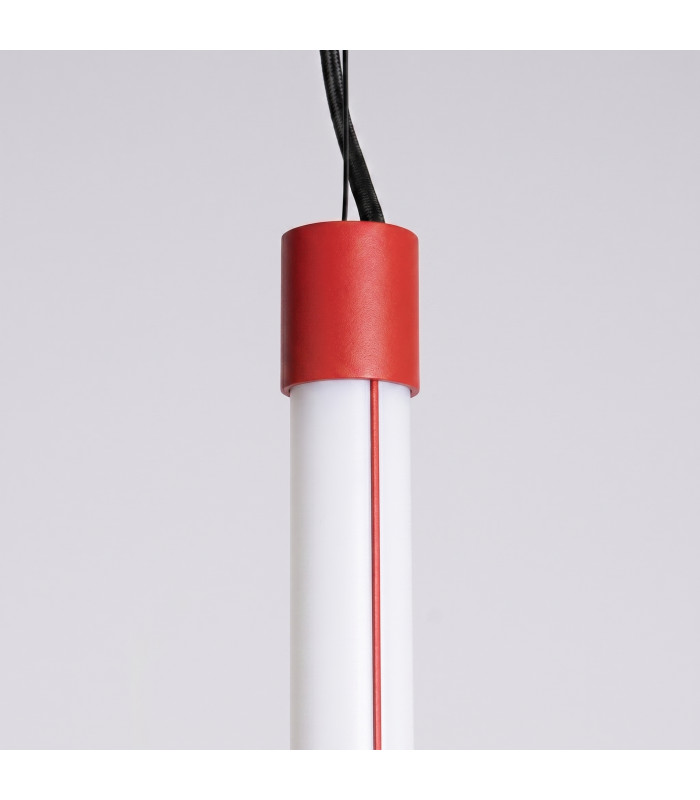 Trang LED 75cm Slim Pendant Ceiling Light Red 3000K-6