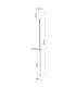 Trang LED 75cm Slim Pendant Ceiling Light Mocca 3000K-7
