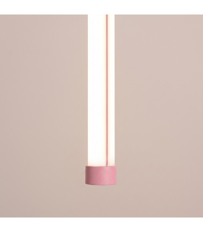 Trang LED 75cm Slim Pendant Ceiling Light Pink 3000K-5