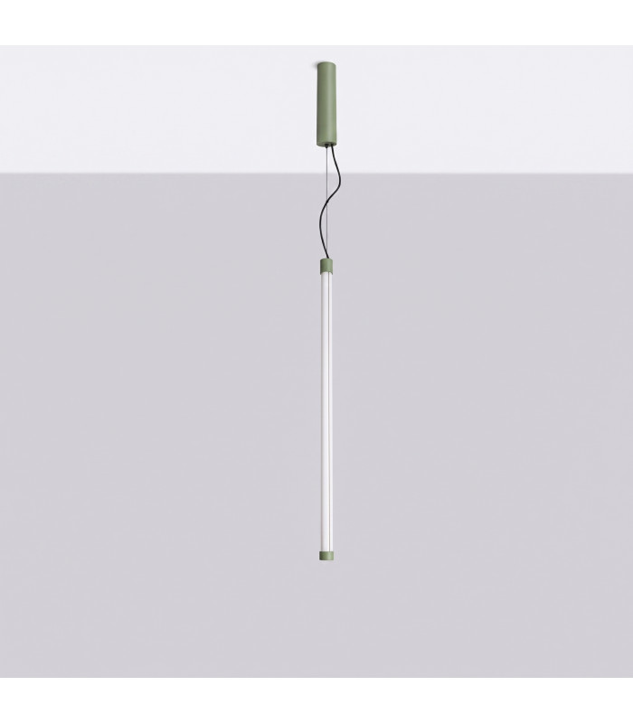 Trang LED 75cm Slim Pendant Ceiling Light Sage 3000K-3