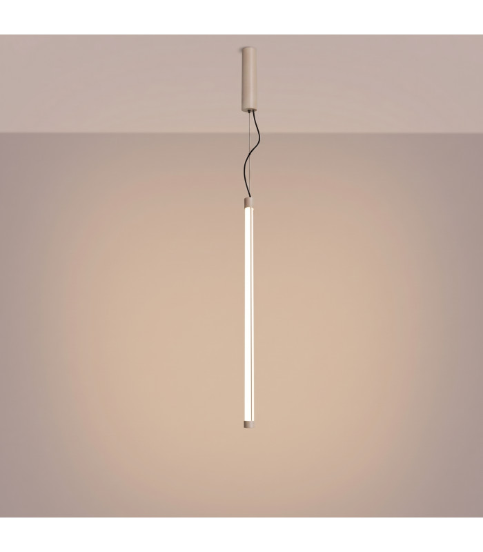 Trang LED 75cm Slim Pendant Ceiling Light Taupe 3000K-4