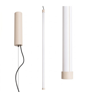 Trang LED 100cm Slim Pendant Ceiling Light Beige 3000K-2