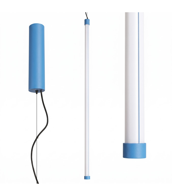 Trang LED 100cm Slim Pendant Ceiling Light Blue 3000K-2