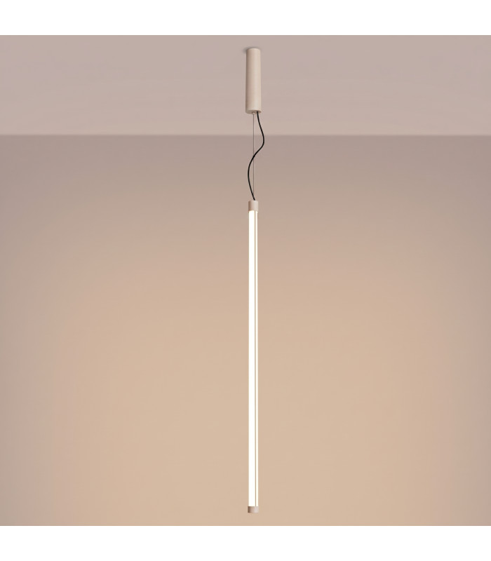 Trang LED 100cm Slim Pendant Ceiling Light Beige 3000K-4