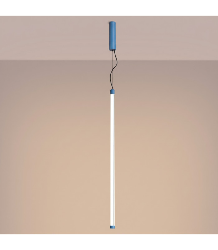 Trang LED 100cm Slim Pendant Ceiling Light Blue 3000K-4
