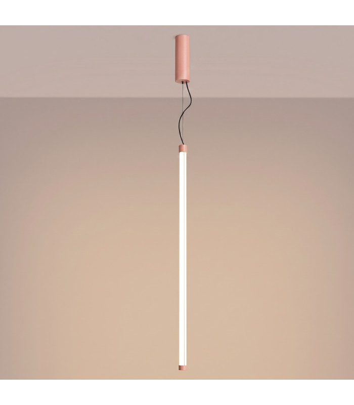 Trang LED 100cm Slim Pendant Ceiling Light Peach 3000K-4