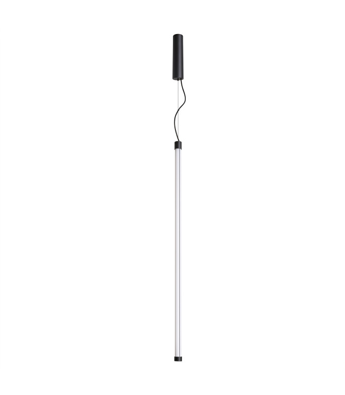 Trang LED 100cm Slim Pendant Ceiling Light Black 3000K-1
