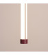 Trang LED 100cm Slim Pendant Ceiling Light Burgundy 3000K-5