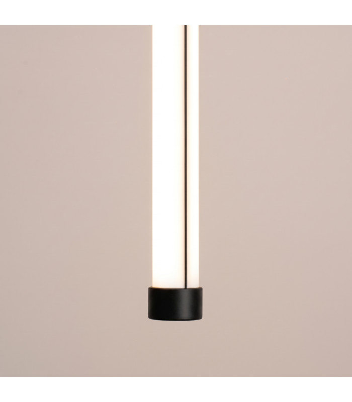 Trang LED 100cm Slim Pendant Ceiling Light Black 3000K-5