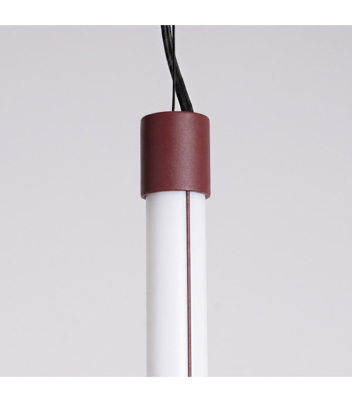 Trang LED 100cm Slim Pendant Ceiling Light Burgundy 3000K-6