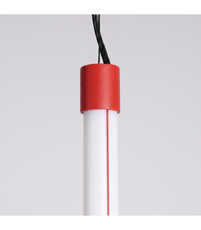 Trang LED 100cm Slim Pendant Ceiling Light Red 3000K-6