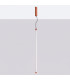 Trang LED 100cm Slim Pendant Ceiling Light Red Ochre 3000K-3