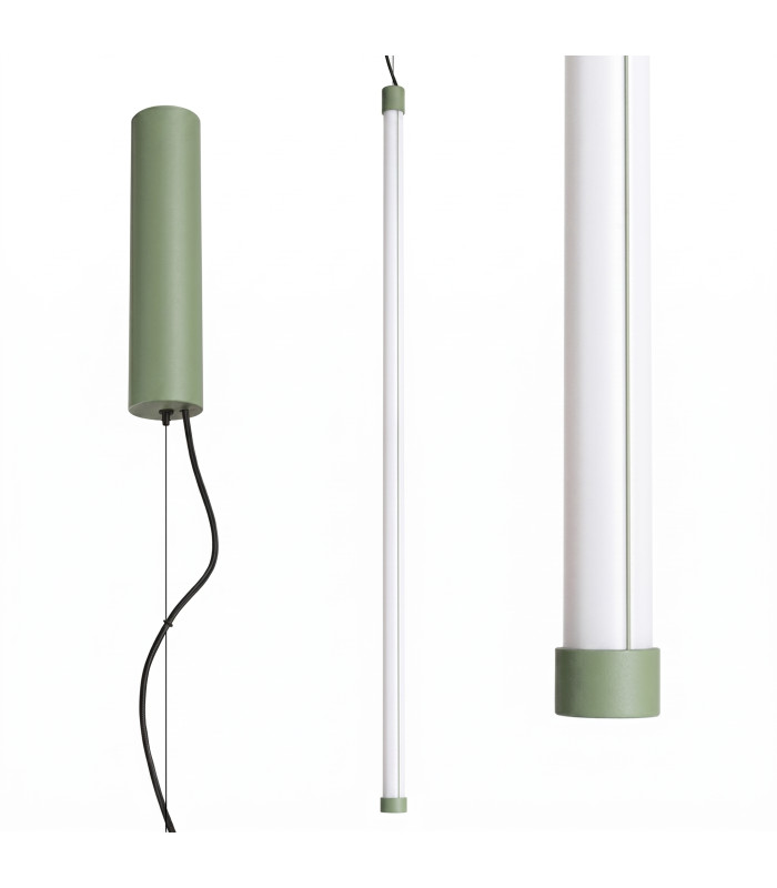 Trang LED 100cm Slim Pendant Ceiling Light Sage 3000K-2