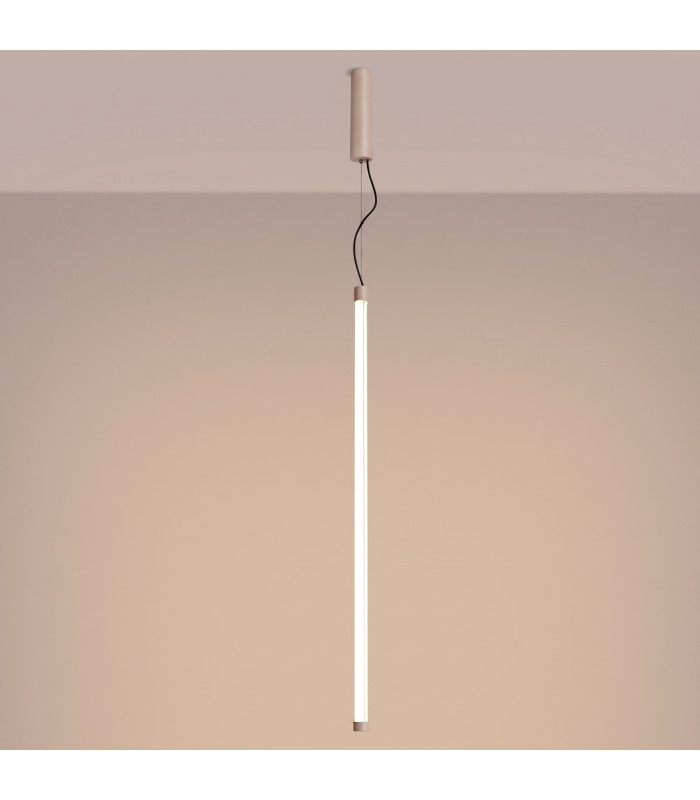 Trang LED 100cm Slim Pendant Ceiling Light Taupe 3000K-4