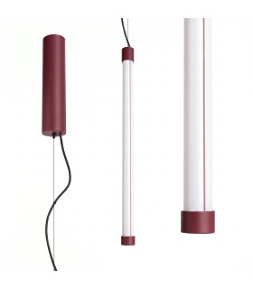 Trang LED 50cm Slim Pendant Ceiling Light Burgundy 4000K-2