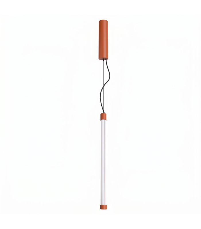 Trang LED 50cm Slim Pendant Ceiling Light Red Ochre 4000K-1