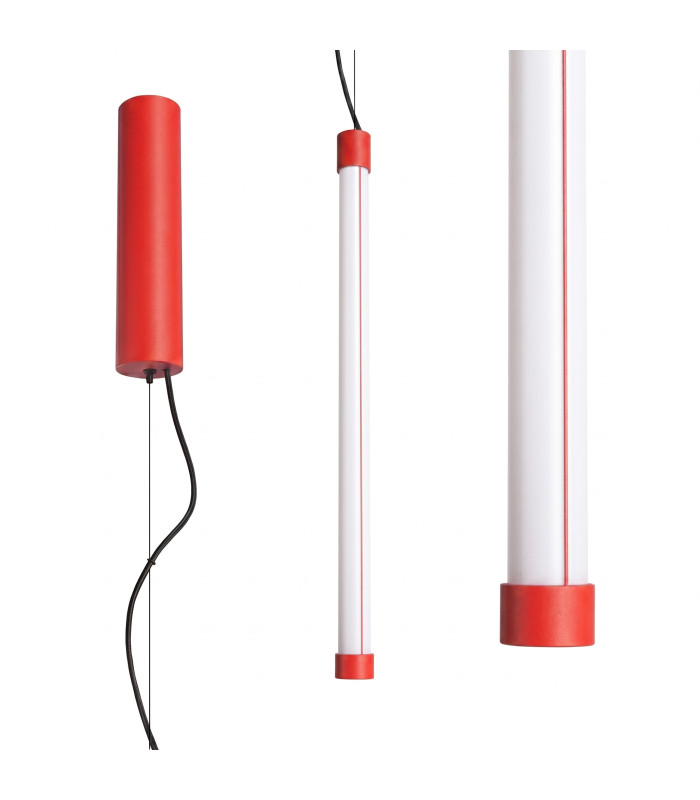 Trang LED 50cm Slim Pendant Ceiling Light Red 4000K-2