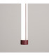 Trang LED 50cm Slim Pendant Ceiling Light Burgundy 4000K-5