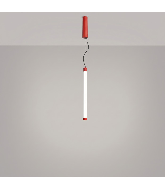 Trang LED 50cm Slim Pendant Ceiling Light Red 4000K-4